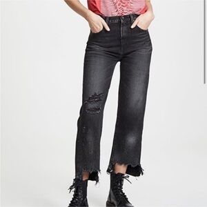 R13 High Rise Camille Jean Ashford Black 25